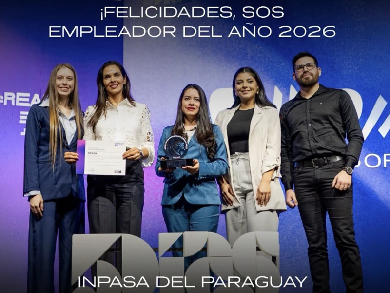 Inpasa, reconocida en la premiación Empleador del Año 2026
