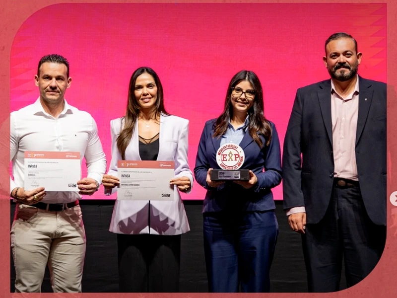 Inpasa reconocida como Mayor Exportadora de Biodiésel en el Premio Exportador 2026