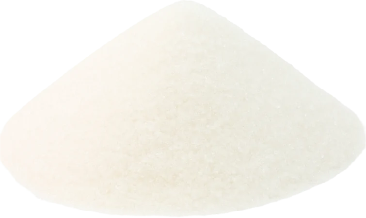 Montón de Azúcar Crystal blanca