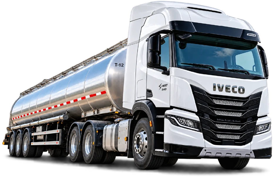 Camión cisterna de transporte de biodiesel